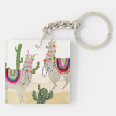 Llamarama Collectie | Cute Lllamas Sleutelhanger (Achterkant)