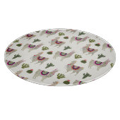 Llamarama Collectie | Cute Lllamas Snijplank (Hoek)