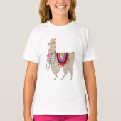 Llamarama Collectie | Cute Lllamas T-shirt (Voorkant)