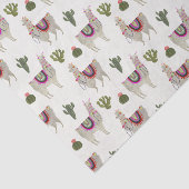 Llamarama Collectie | Cute Lllamas Tissuepapier (Detail)