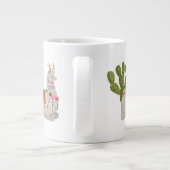 Llamarama Collectie | Glimllama Grote Koffiekop (Achterkant)