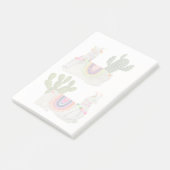 Llamarama Collectie | Glimllama Post-it® Notes (Schuin)