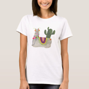 Llamarama Collectie   Glimllama T-shirt