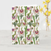 Llamarama-Collectie Kaart (Gele Bloem)