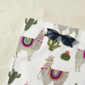 Llamarama Collectie | Mooie Llama's Strandlaken (In situ)