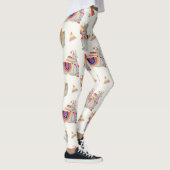 Llamarama Collectie Patroon II 2 Leggings (Rechts)