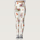Llamarama Collectie Patroon II 2 Leggings (Voorkant)