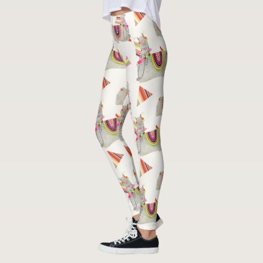 Llamarama Collectie Patroon II 2 Leggings (Links)