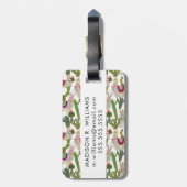 Llamarama Collectie Pattern Bagagelabel (Achterkant verticaal)