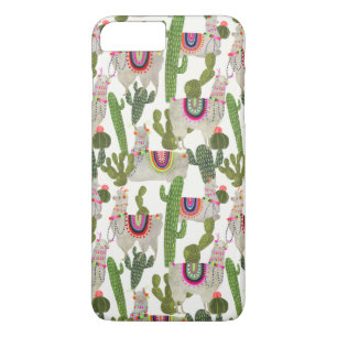 Llamarama Collectie Pattern iPhone 8/7 Plus Hoesje