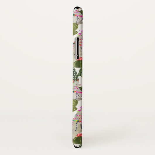 Llamarama Collectie Pattern Case-Mate iPhone Case (Achterkant / rechts)