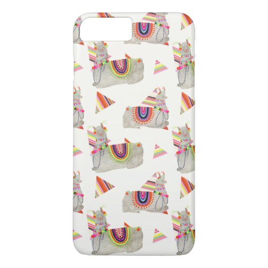 Llamarama Collectie Pattern II Case-Mate iPhone Case (Achterkant)