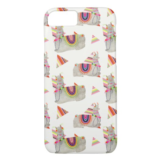 Llamarama Collectie Pattern II Case-Mate iPhone Case (Achterkant)