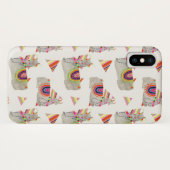 Llamarama Collectie Pattern II Case-Mate iPhone Case (Achterkant (horizontaal))