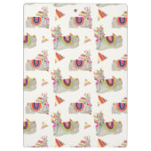 Llamarama Collectie Pattern II Klembord (Achterkant)