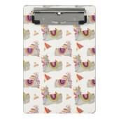 Llamarama Collectie Pattern II Mini Klembord (Voorkant)