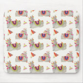 Llamarama Collectie Pattern II Muismat (Voorkant)