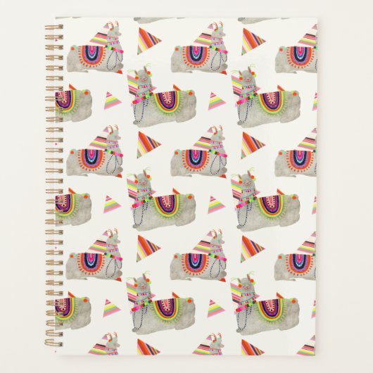Llamarama Collectie Pattern II Planner (Voorkant)