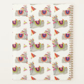 Llamarama Collectie Pattern II Planner (Achterkant)