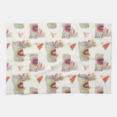 Llamarama Collectie Pattern II Theedoek (Horizontaal)