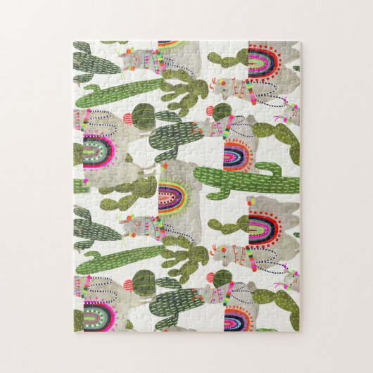 Llamarama Collectie Pattern Legpuzzel (Verticaal)