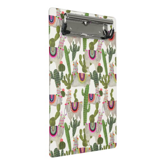 Llamarama Collectie Pattern Mini Klembord (Schuin)