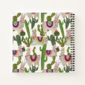 Llamarama Collectie Pattern Notitieboek (Achterkant)