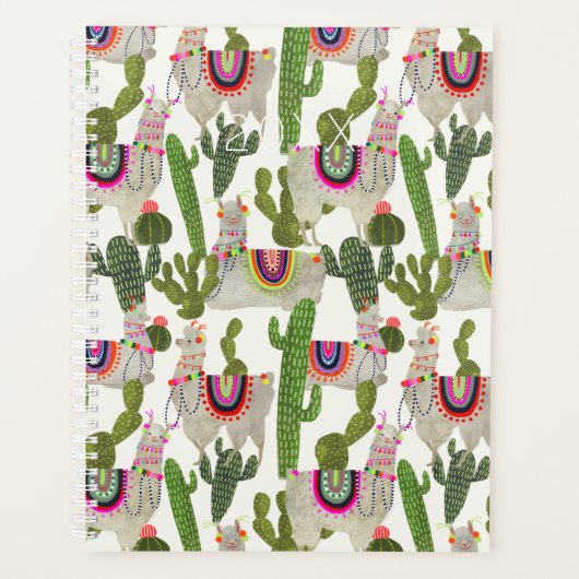 Llamarama Collectie Pattern Planner (Voorkant)