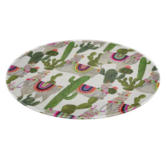 Llamarama Collectie Pattern Snijplank (Hoek)