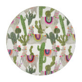 Llamarama Collectie Pattern Snijplank (Voorkant)