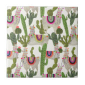 Llamarama Collectie Pattern Tegeltje (Voorkant)