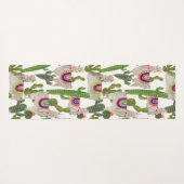 Llamarama Collectie Pattern Yogamat (Achterkant (horizontaal))