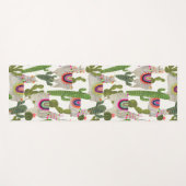 Llamarama Collectie Pattern Yogamat (Voorkant (horizontaal))