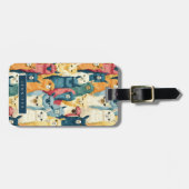 Llamas-Bagagelabels Bagagelabel (Voorkant horizontaal)