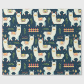 Llamas Cadeaupapier (Vlak)