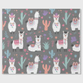 Llamas Cadeaupapier (Vlak)