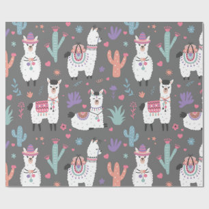 Llamas Cadeaupapier