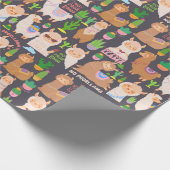 Llamas Cadeaupapier (Hoek)