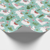 Llamas Cadeaupapier (Hoek)