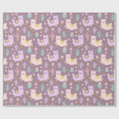 Llamas Cadeaupapier (Vlak)