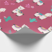 Llamas Cadeaupapier (Hoek)