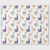 Llamas Cadeaupapier (Vlak)