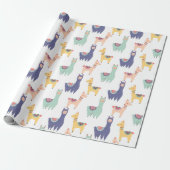 Llamas Cadeaupapier (Uitgerold)