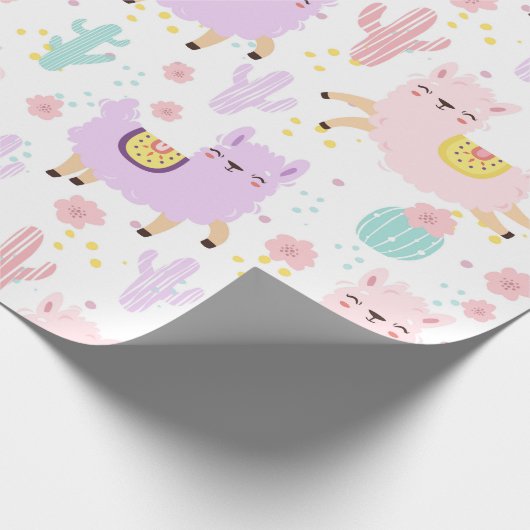 Llamas Cadeaupapier (Hoek)