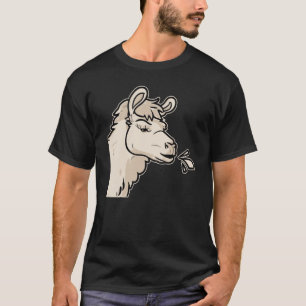 Llamas Cheeky Spitting Llama T-shirt