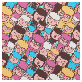 Llamas Fabric Stof