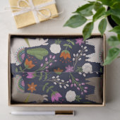 Llamas, Flowers en Cactus op de ontkoppeling van d Tissuepapier (Geschenk)