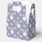Llamas & Flowers Patroon Bedankdoosjes (Geopend)