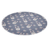 Llamas & Flowers Patroon Snijplank (Hoek)