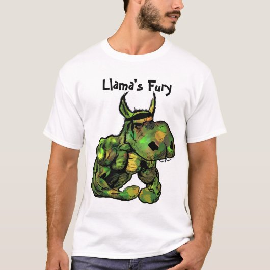 Llama's Fury T-shirt (Voorkant)